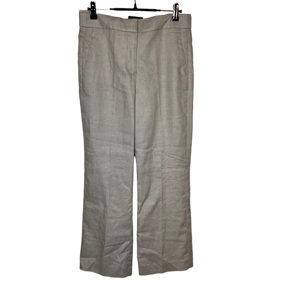 NWT J CREW “HAYDEN” Kickout Crop Pants. Color: Tan/Beige Size: 4 T